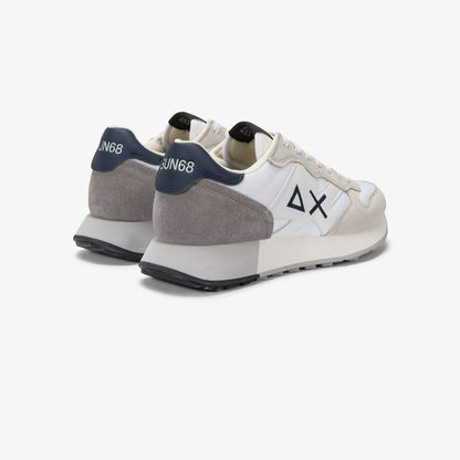 SUN68 SNEAKERS UOMO JAKI SOLID BIANCO