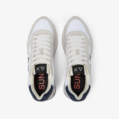 SUN68 SNEAKERS UOMO JAKI SOLID BIANCO