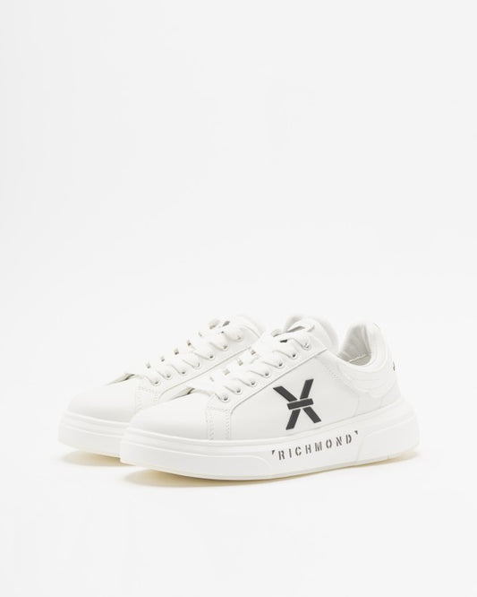RICHMOND SNEAKERS BIANCHE UOMO LOGO X