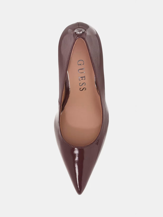 GUESS DECOLLETTE PRINDY BORDEAUX