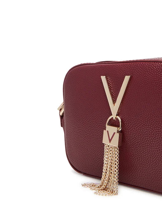 VALENTINO CAMERA BAG DIVINA BORDEAUX