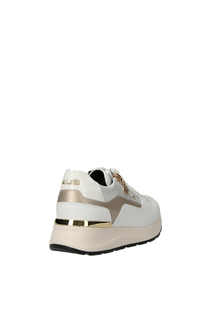 PACIOTTI SNEAKERS WHITE CON CERNIERA