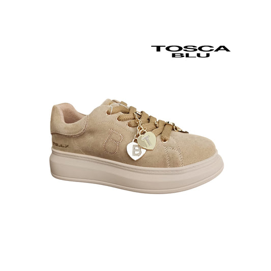 TOSCA BLU SNEAKERS CUORE BEIGE
