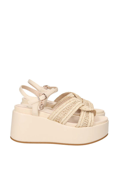 GOLD&GOLD ZEPPA RAFFIA CINTURINO