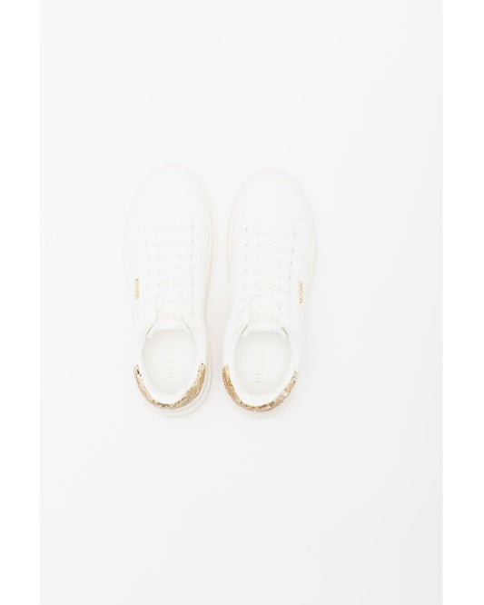 GUESS SNEAKERS ELBINA WHITE GOLD