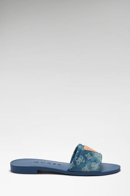 GUESS CIABATTA IN DENIM ELYSONE