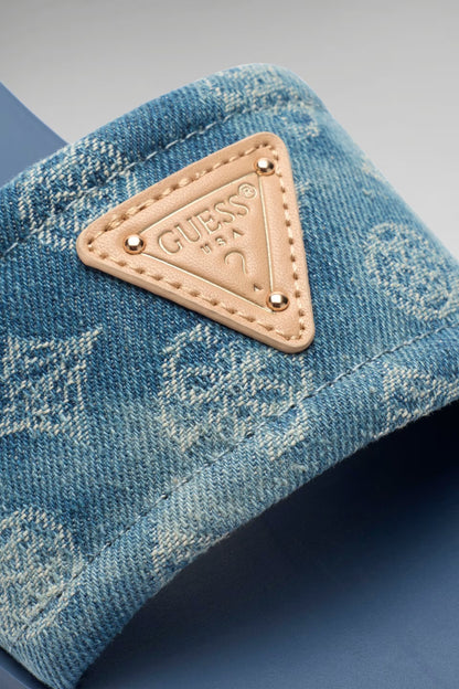 GUESS CIABATTA IN DENIM ELYSONE
