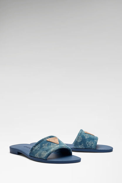 GUESS CIABATTA IN DENIM ELYSONE