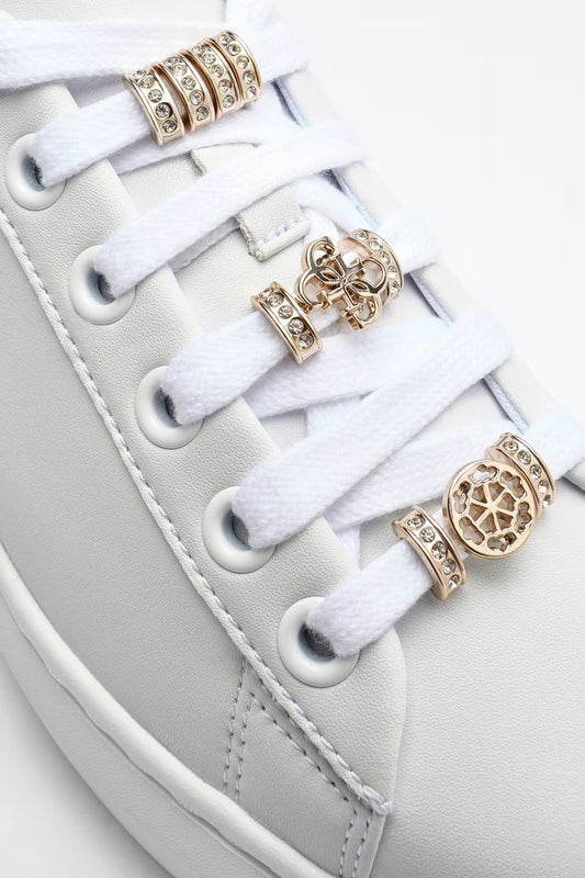 GUESS SNEAKERS FIONIA CHARM BIANCA