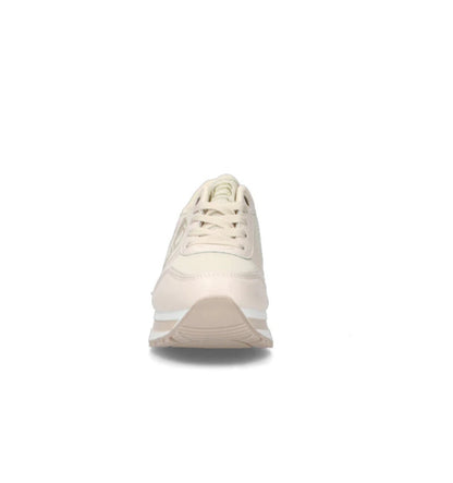 LAURA BIAGIOTTI SNEAKERS IN TESSUTO IVORY