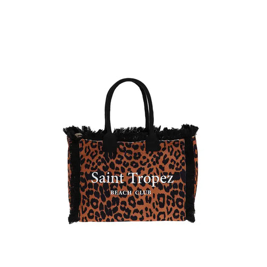 KUVE' L SHOPPING NAUTILUS LEOPARD