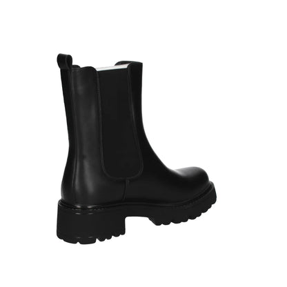 PACIOTTI STIVALETTO BEATLES NERO  CON LOGO