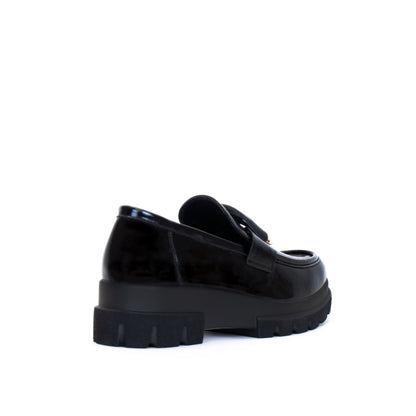 GOLD&GOLD MOCASSINO FIBIA NERO
