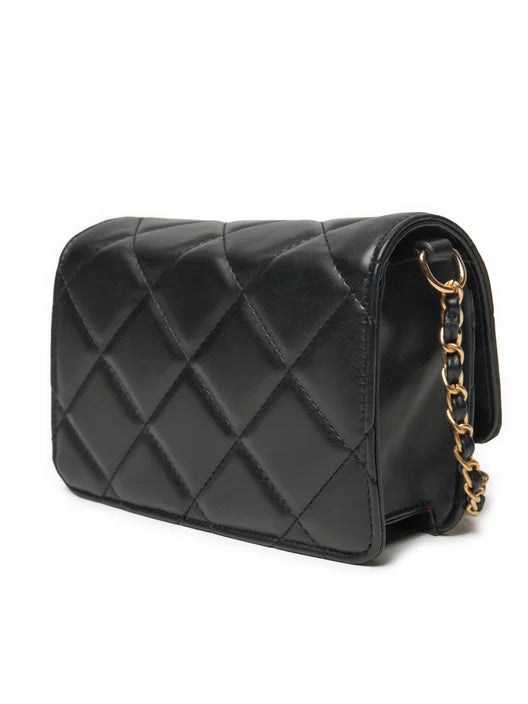 VALENTINO FLAP BAG OCARINA NERA