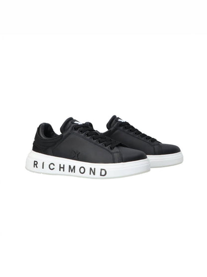 RICHMOND SNEAKERS NERE UOMO LOGO CLASSICO
