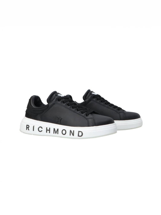 RICHMOND SNEAKERS NERE UOMO LOGO CLASSICO