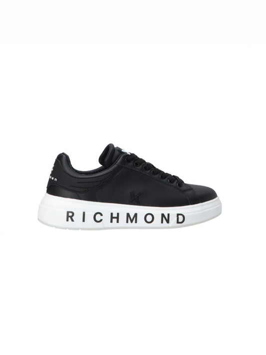 RICHMOND SNEAKERS NERE UOMO LOGO CLASSICO