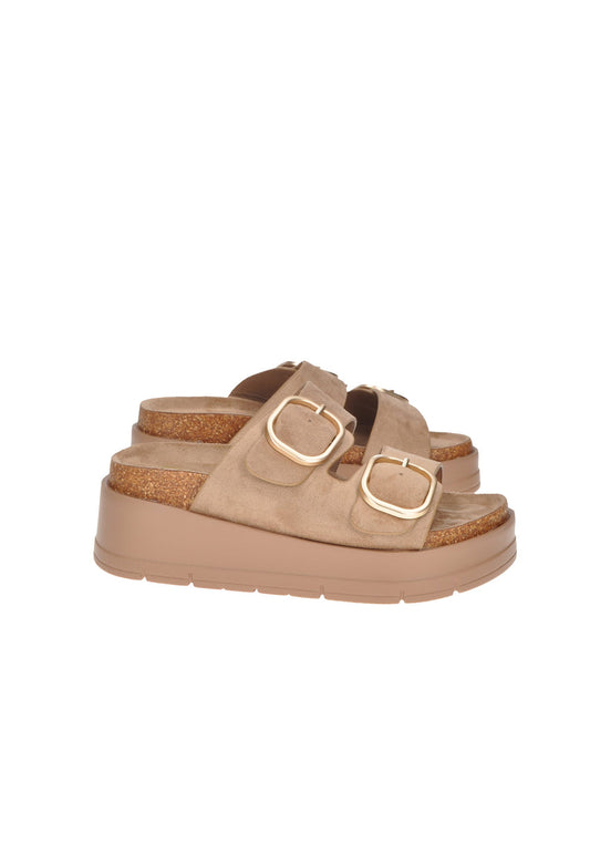 GOLD&GOLD CIABATTA BIRKENSTOCK BEIGE