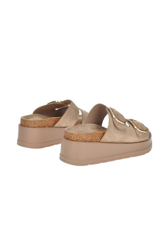 GOLD&GOLD CIABATTA BIRKENSTOCK BEIGE