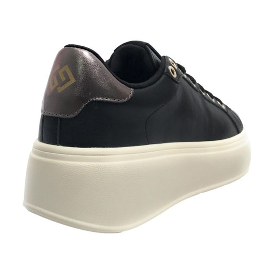 GOLD&GOLD SNEAKERS PELLE NERO