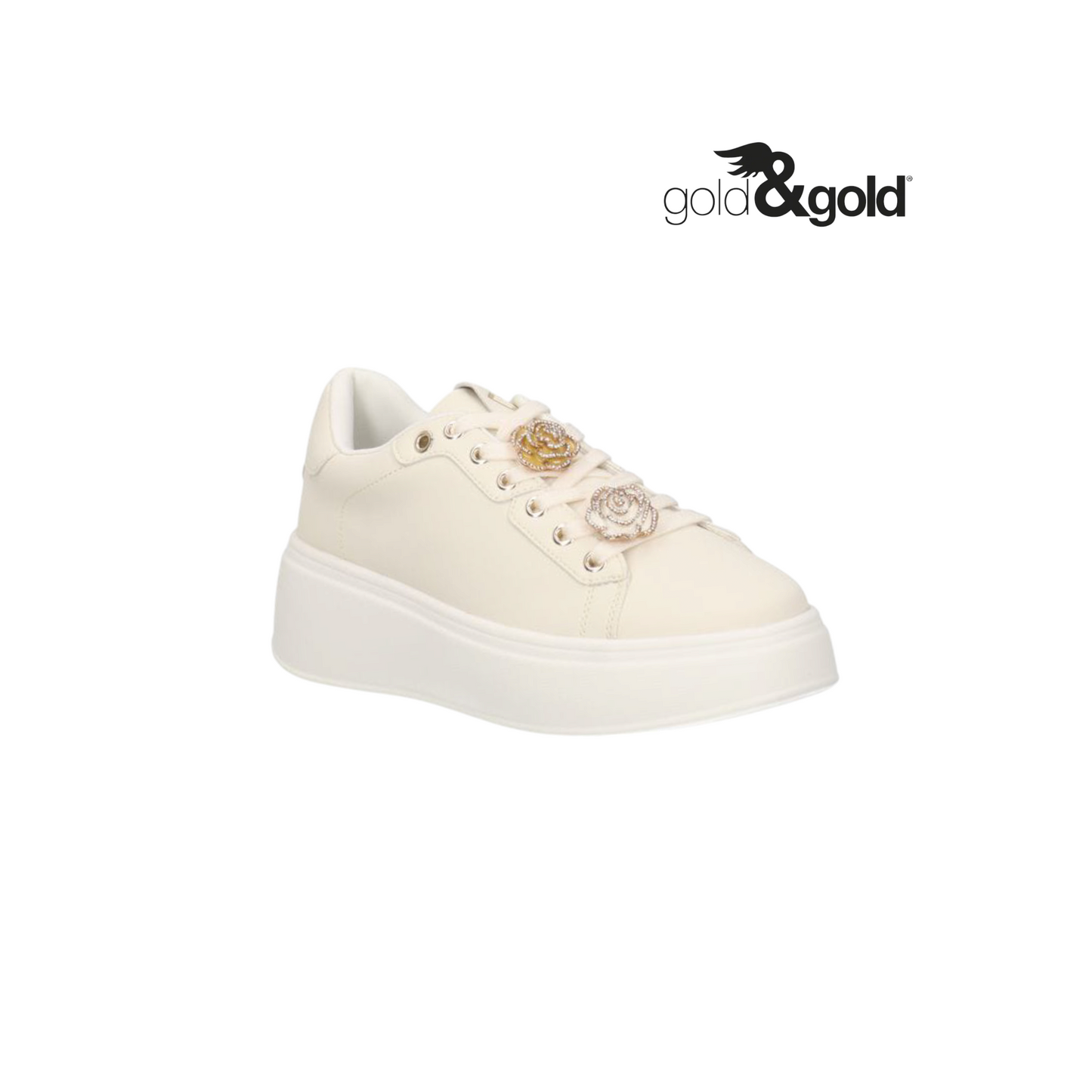 GOLD&GOLD SNEAKERS DONNA CON ACCESSORIO