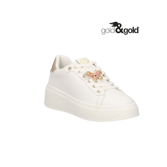 GOLD&GOLD SNEAKERS DONNA CON ACCESSORIO