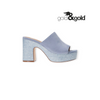 GOLD & GOLD ZOCCOLO ZEPPA BLU