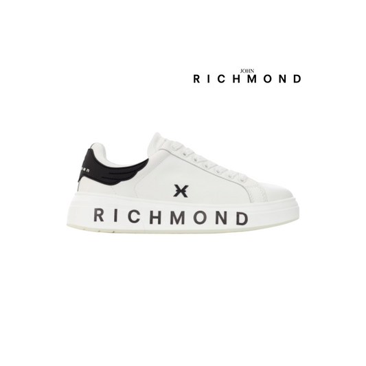 RICHMOND SNEAKERS BIANCO UOMO LOGO PICCOLO