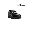 GOLD&GOLD MOCASSINO FIBIA NERO