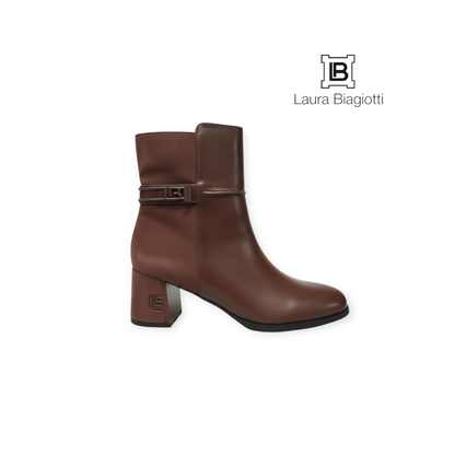 LAURA BIAGIOTTI TRONCHETTO TACCO COFFEE