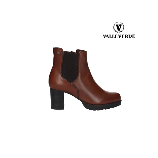 VALLEVERDE TRONCHETTO TACCO MARRONE