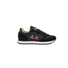 SUN68 SNEAKERS UOMO TOM FLUO NERO