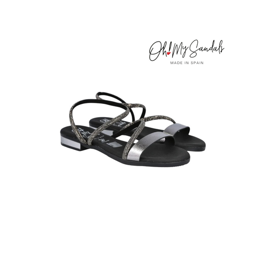 OH! MY SANDALS SANDALETTI STRASS DONNA