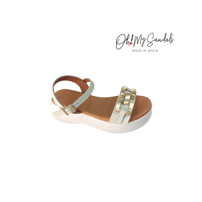 OH! MY SANDALS SANDALO ZEPPA BASSA