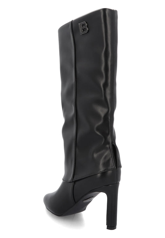 LAURA BIAGIOTTI STIVALE RISVOLTO NERO