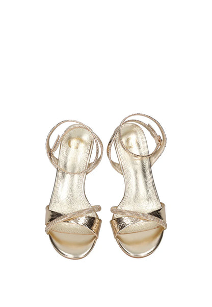 GOLD&GOLD SANDALI SPILLO STRASS