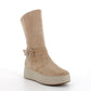 IGI & CO STIVALI SCAMOSCIATI BEIGE