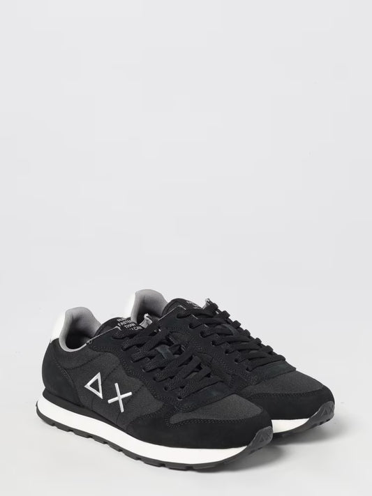 SUN SNEACKERS UOMO TOM SOLID NERO
