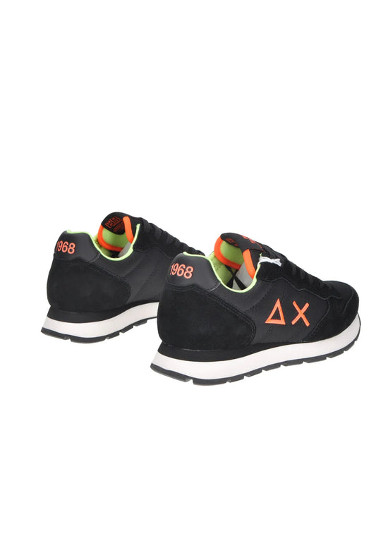 SUN SNEAKERS UOMO TOM FLUO NERO