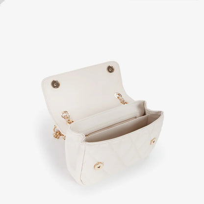 VALENTINO FLAP BAG FRISIA ECRU