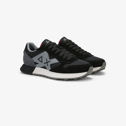 SUN68 SNEAKERS UOMO JAKI 2.0 SOLID IN SUEDE E NYLON