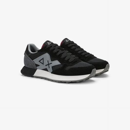 SUN68 SNEAKERS UOMO JAKI 2.0 SOLID IN SUEDE E NYLON