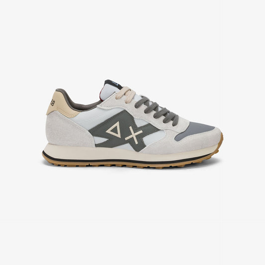 SUN68 SNEAKERS UOMO JAKI 2.0 BICOLOR IN SUEDE E NYLON