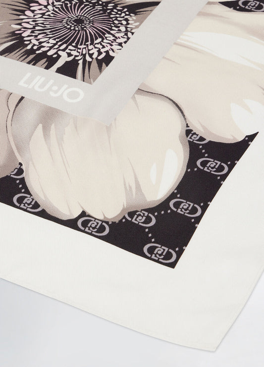 LIU JO FOULARD MAXI FLOWER DONNA