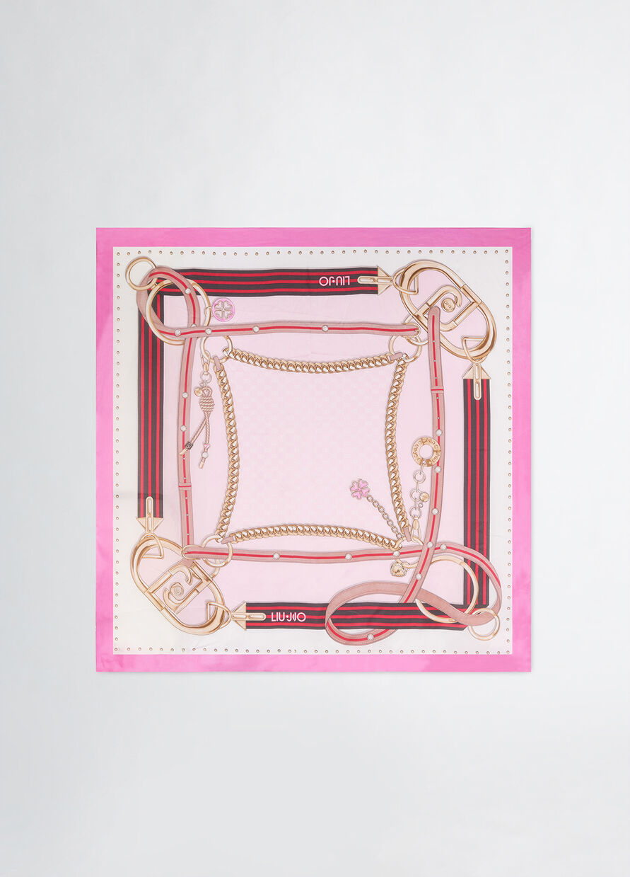 LIU JO FOULARD STRIPED DONNA