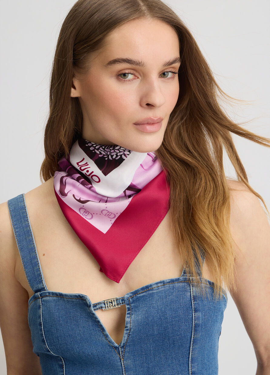LIU JO FOULARD MAXI FLOWER DONNA
