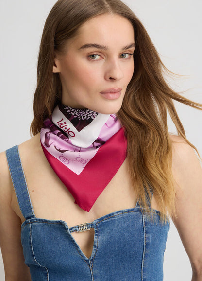 LIU JO FOULARD MAXI FLOWER DONNA