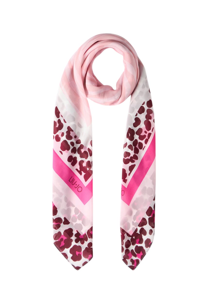 LIU JO FOULARD MIX ANIMALIER DONNA