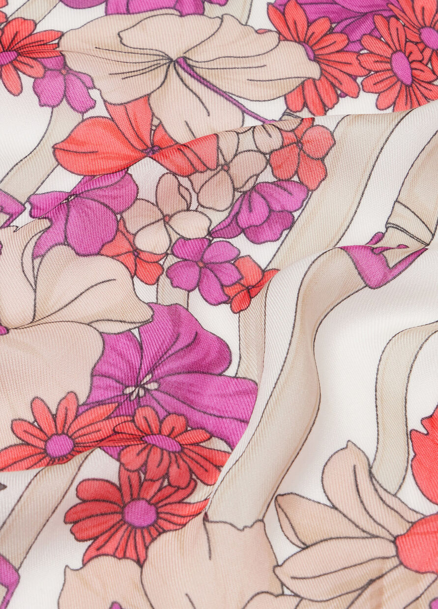 LIU JO FOULARD FLOWER DONNA