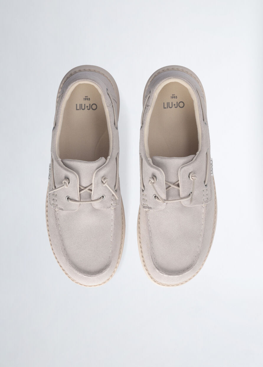 LIU JO MOCASSINO UOMO CON LOGO